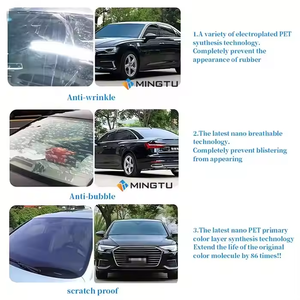 Film teinté pour vitres de voiture Mingtu NX50, auto-cicatrisant, anti-rayures, solaire réglable, nano-céramique PET, solution de durabilité 99% pendant 10 ans - Product Image 4