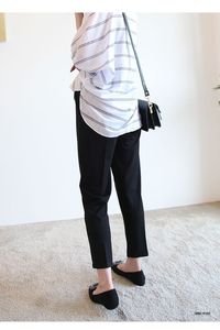 <span class=keywords><strong>Pantalon</strong></span> de maternité printemps-été, coupe décontractée, style fin, <span class=keywords><strong>ample</strong></span> et long, à jambes larges - Product Image 3