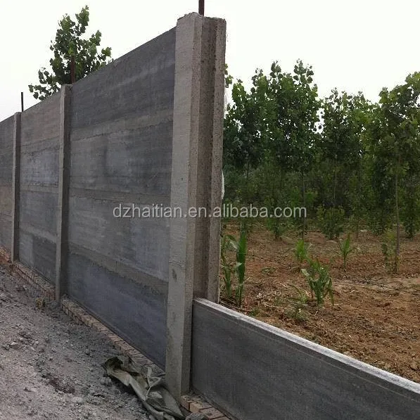 Pannelli di recinzione modulari/recinzione in calcestruzzo prefabbricata/stampo per recinzione in calcestruzzo prefuso