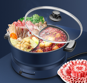 סיר חשמלי <span class=keywords><strong>2</strong></span> תא, מנדרין ברווז מנה חשמלית <span class=keywords><strong>2</strong></span>-רשת רב תכליתית 4 ליטר בית רב תכליתיים 4 ליטר סיר חם - Product Image 2