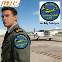 Écussons brodés sur le thème de l'aviation et de l'extérieur, badges d'équipe personnalisés pour événements, clubs, collectionneurs, patchs décoratifs pour vestes et sacs à dos