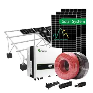 太阳能应用600w 800w 1kw 3kw 5kw 10kw离网系统面板solares panneau solaire 5000w太阳能家用套件