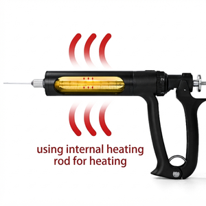 Pistola de Calentamiento Manual Semiautomática de 50mL con Boquilla Única, Dispensador de Pistón para Líquidos Viscosos y Aceites, Fácil de Operar, para Maquinaria de Papel - Product Image 1