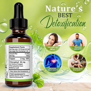 Prix Abordable – Complément Alimentaire Liquide de Chlorophylle Naturelle Végétalienne Sans Sucre pour Adultes, 59 ml – Idéal pour l'Anémie et la Stimulation Énergétique - Product Image 2