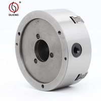 Mandrin de tour auto-centrant à 4 mors K12 160 mm pour le maintien de pièces cylindriques de précision sur tour CNC