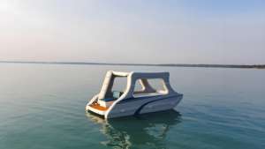 <span class=keywords><strong>Bateau</strong></span> gonflable électrique <span class=keywords><strong>de</strong></span> luxe pour 6 personnes pour bronzer et se détendre <span class=keywords><strong>Bateau</strong></span> catamaran gonflable - Product Image 6