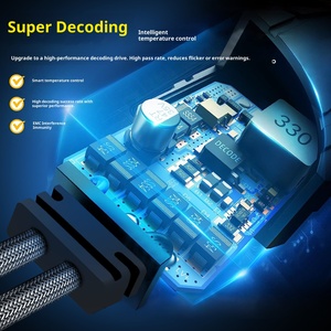 Super decodificación 150W de alta potencia de doble tubo de cobre coche LED faro Canbus Super brillante H7 H1 H4 nuevo 12V 6000K láser - Product Image 2