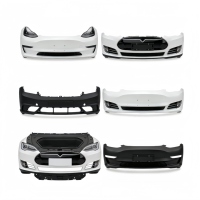 Kits de carrosserie pour pare-chocs avant Tesla Model 3/Y - Plastique ABS léger, robuste, fixation par boulons, ajustement universel, boulons de taille standard