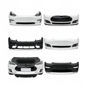 Kits de carrosserie pour pare-chocs avant Tesla Model 3/Y - Plastique et ABS légers, robustes, à fixation par boulons, ajustement universel avec boulons de taille standard - Product Image 2