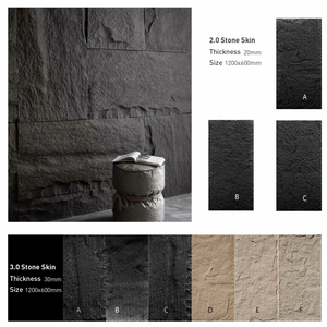 Pietra Moderna in PU Leggera, Impermeabile ed Ecologica, Effetto Ciottolo, per Rivestimenti Murali, Pietra a Fungo in Poliuretano - Product Image 3