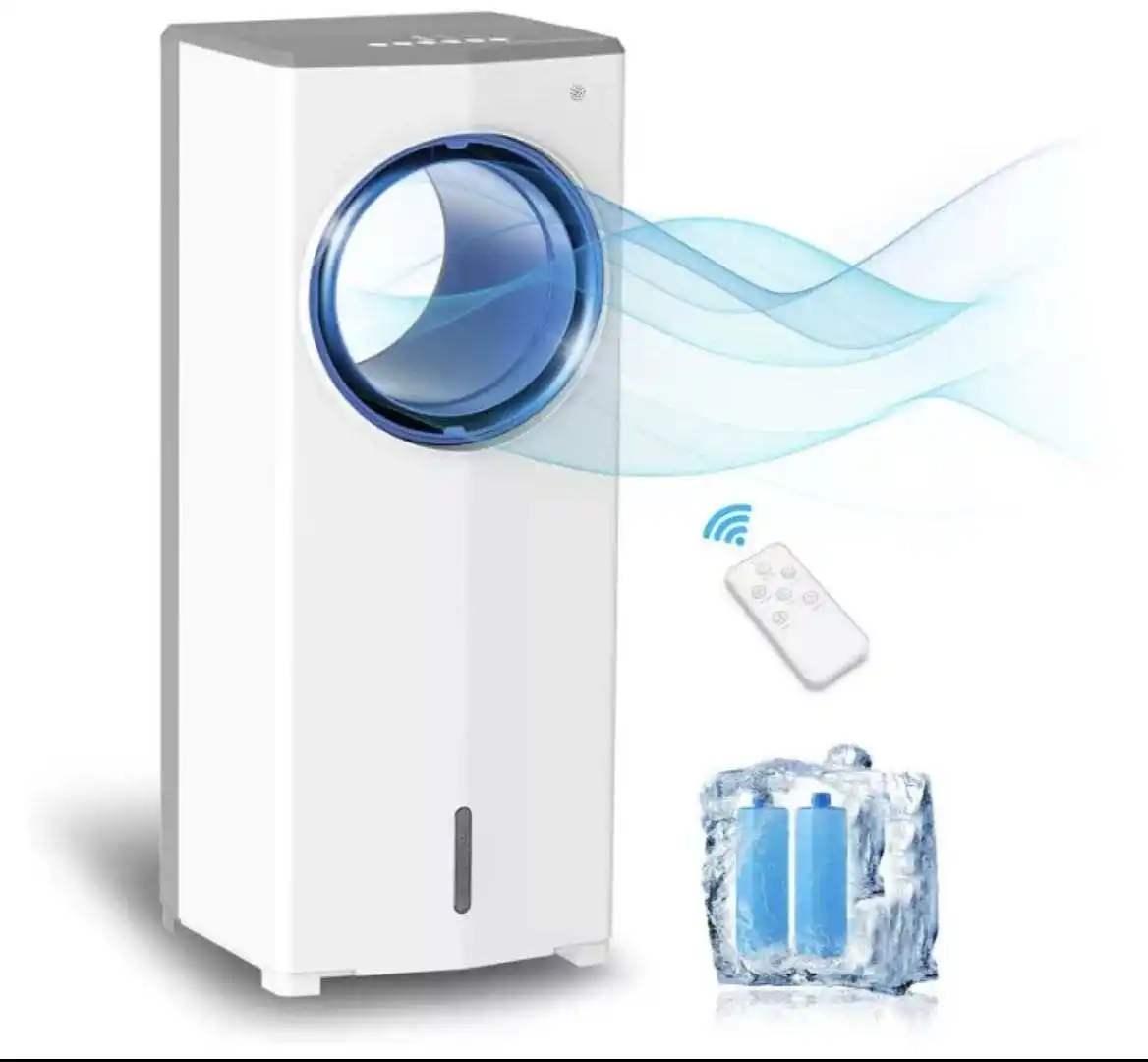 AC Elétrica 5L Grande Condicionador de Ar Do Ventilador Refrigerador de Ar E Sala de Móveis Free-Standing
