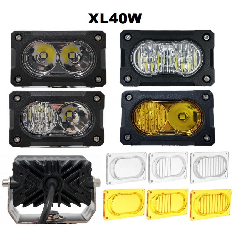 24V Wide Voltage Range 3-inch LED Work Light Aluminum Material for Truck & Off-Road Applications New Condition