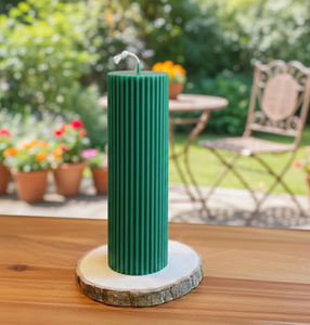 Bougie en cire de soja côtelée écologique pour la décoration de Noël, les mariages et événements, les hôtels et restaurants - Product Image 2