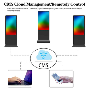 Veto bán buôn trong nhà dọc cảm ứng Totem tầng thường vụ Android LCD màn hình quảng cáo tương tác kỹ thuật số biển Nhà cung cấp - Product Image 6