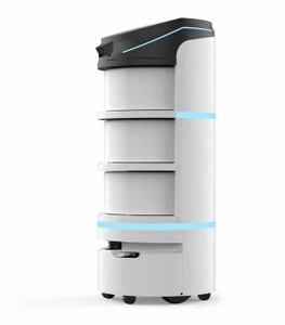 หุ่นยนต์หลบเลี่ยงทางอัตโนมัติสำหรับโรงพยาบาลพยาบาลหุ่นยนต์ส่งอาหารหลายชั้น - Product Image 2