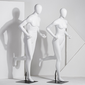 Maniquí Deportivo de FRP Resistente y Hermoso, Modelo Realista Ng Tao, Fácil de Limpiar, Duradero, para Tienda, Servicio OEM - Product Image 2