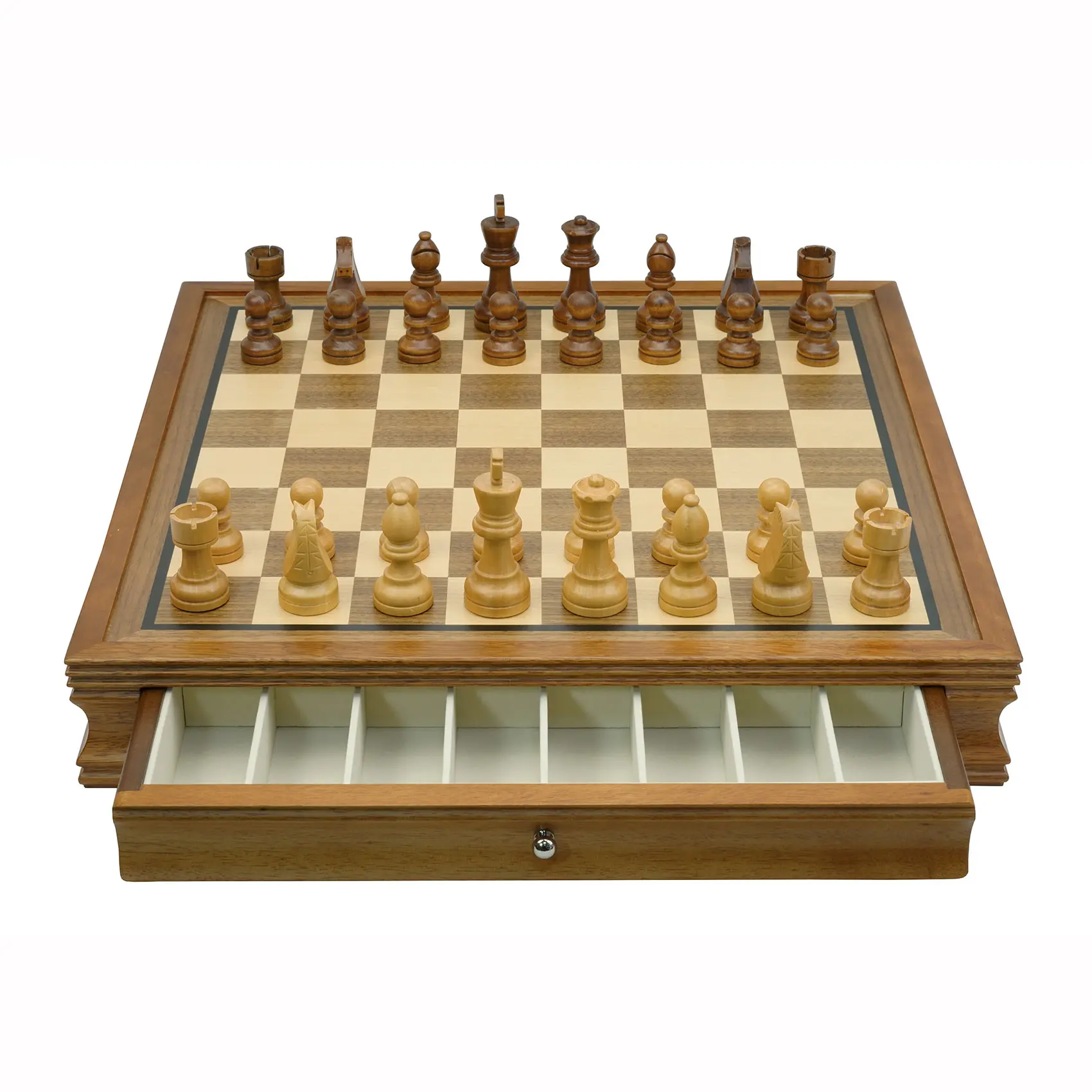 Juego de ajedrez de madera ecológico, alta calidad