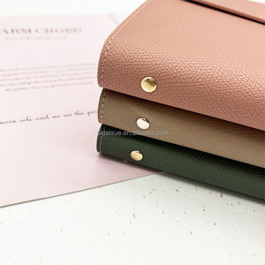 <span class=keywords><strong>Agendas</strong></span> de Negocios A5 Personalizadas y Recargables 2026, Cuaderno Planificador de Hojas Sueltas con Tapa Dura de Cuero PU y Cierre Magnético - Product Image 4