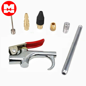 MAXIWORLD Kit de 7 pièces : Pistolet souffleur pneumatique en aluminium avec plusieurs buses pour le nettoyage de la poussière - Product Image 1