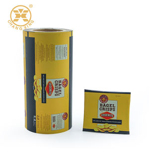 Bagel Chips Plastic Verpakking Film Rolls Oplosmiddelvrije Lamineren Film 15G/45G Matte Opp Metallic <span class=keywords><strong>Cpp</strong></span> gelamineerd Chips Roll Film - Product Image 4