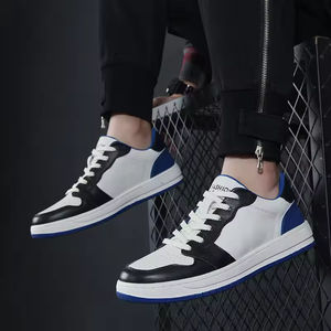 Zapatillas Casuales de Hombre de Caña Baja - Diseño Panda Blanco y Negro, Cierre con Cordones, Transpirables, Antideslizantes, para Todas las Estaciones - Product Image 5