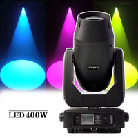Lumière de scène à tête mobile Sharpy 400W, lumière de scène pour mariage, fête, DMX512 CTO CMY Wash Beam DJ Effect Stage Beam Spot Lights