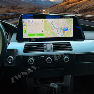 ZWNAV 12.3 "Carplay BMW 5 serisi E60 2003-2012 için araba GPS navigasyon multimedya Video oyuncu dokunmatik ekranı araba Stereo kafa ünitesi - Product Image 6