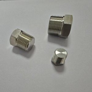 Alta presión NPT BSPT BSP <span class=keywords><strong>Acero</strong></span> <span class=keywords><strong>inoxidable</strong></span> 304 316 Enchufe hexagonal <span class=keywords><strong>roscado</strong></span> <span class=keywords><strong>macho</strong></span> - Product Image 3