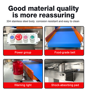 Băng tải máy dò kim loại ngành công nghiệp thực phẩm tự động độ nhạy cao Máy kiểm tra an toàn thực phẩm thiết bị công nghiệp - Product Image 3