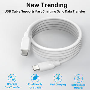 Cable de Carga USB C Schitec Directly Sales, 3A 60W, Cable de Carga Súper Rápida para Dispositivos Móviles Inteligentes - Product Image 2