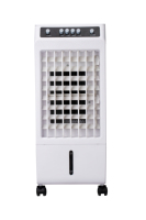 Refroidisseur d'Air 3-en-1 Contrôle de Refroidissement et d'Humidité, Mini Refroidisseur d'Air avec Réservoir d'Eau et Corps en Plastique