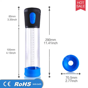 2024 Neue Ankunft USB-Wiederaufladbare Elektrische Männliche Leistungssteigerung Automatisierte Luftvakuumpumpe - Product Image 2
