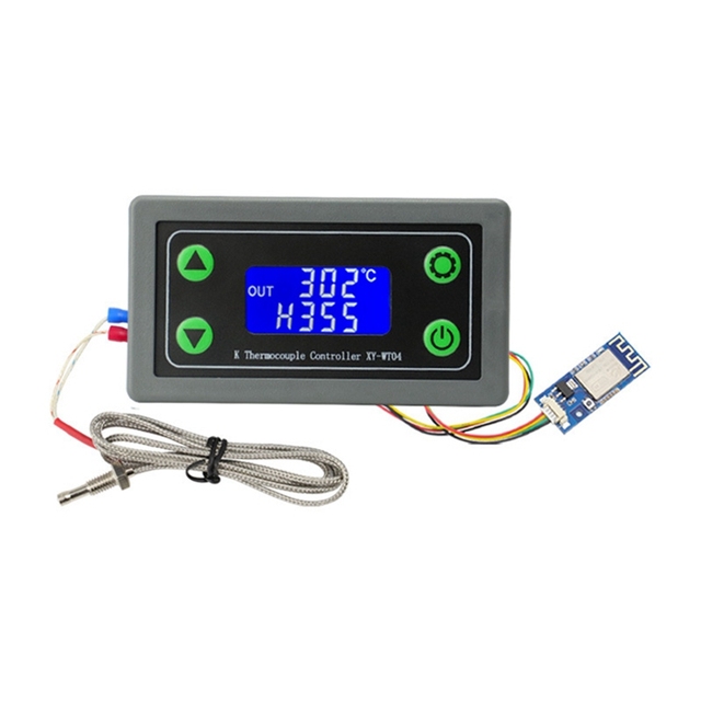 XY-WT04 WIFI remote high temperature digital thermostat K-type thermocouple high temperature controller -99~999 degrees XY-WT04