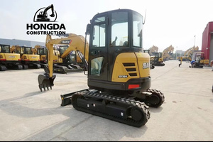 เครื่องขุด SY35C ซานี่3.5ตัน95% ใหม่ดั้งเดิมพร้อม EPA CE Sany 35u รถขุดขนาดเล็กในฟาร์มรถขุดขนาดเล็ก - Product Image 3