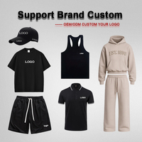 Ensembles de survêtements unisexes OEM en coton surdimensionné, respirants, tendance streetwear, de haute qualité, délavés à la pierre et personnalisés, effet délavé à l'acide, pour l'hiver