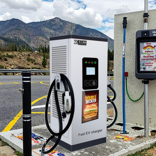 Factory Price 60kW 90kW 120kW 150kW 180kW 240kW 320kW Dc Ev Charger Commercial Use Floor-mounted Charging Stations