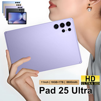 Nouvelle tablette PC Android 14.0 de 11 pouces, Octa-Core 1.2GHz, écran IPS capacitif, USB-C, MTK 5G, pour professionnels, 16 Go, 2560x1600, garantie 1 an