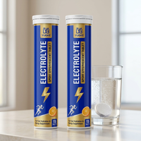 Comprimés effervescents d'électrolytes OEM/ODM pour l'hydratation et la performance sportive, soutien énergétique pour adultes, sans sucre, réhydratation rapide