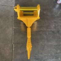 Déniveleur vibrant / déchiqueteur de roche pour excavatrice 5-9 tonnes - DHG-02 à une dent, haute performance, matériau Q355, garantie 1 an, testé et certifié