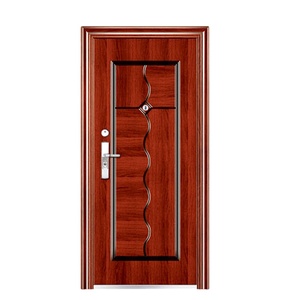 Puerta de seguridad de acero inoxidable antirrobo personalizada para el hogar, alta calidad y bajo precio - Product Image 1