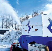 Bucceri Ground 5 tonnes 2 modules de production à haut volume de neige tombante faisant la machine à glace à vendre