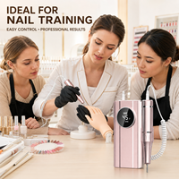 Vantrend Factory Wholesale Professional Cordless Nail Drill Rechargeable Electric E File Kit Manicure Pedicure Popular