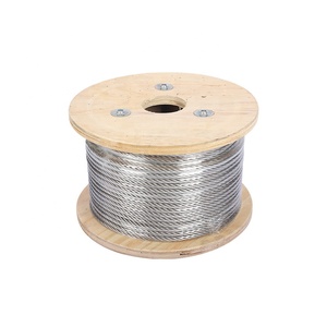 Stainless Steel 316 Marine Wire Rope 7 X 19 10mm(3/8 Inch) Rigging Cable Ropes Ship Kayak Dinghy <b>Yacht</b> Boat Hardware Accessories - Product Image 4
