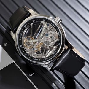 Reloj de Pulsera Mecánico de Lujo para Hombre con Movimiento Automático, Esqueleto de Acero Inoxidable y de Alta Calidad Personalizado - Product Image 4