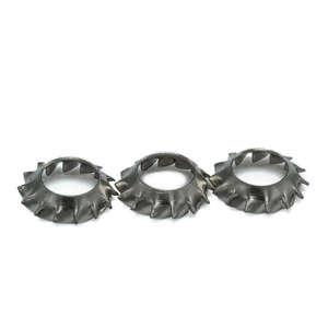 Rondelle de blocage à denture externe conique DIN 6798V, type V, rondelle de blocage à ressort dentée - Product Image 1