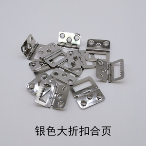 Three Hole Hinge E1429B Stainless Steel <b>Black</b> Silver Folding Concealed Hook Photo <b>Frame</b> Accessory Rectangle Durable - Product Image 3