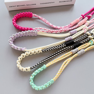 <span class=keywords><strong>Bandoulière</strong></span> en nylon coloré <span class=keywords><strong>pour</strong></span> collier de <span class=keywords><strong>téléphone</strong></span> anti-perte <span class=keywords><strong>pour</strong></span> filles avec chaîne compatible avec tous les étuis de <span class=keywords><strong>téléphone</strong></span> - Product Image 4