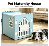 Lit pour chat et chien modulable, universel quatre saisons, amovible et lavable, nid d'intérieur pour animaux de compagnie, maison de maternité pour chatons, pour la maison, vente en gros