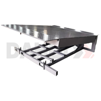 Nouveau Niveleur de quai hydraulique à prix d'usine pour chariot élévateur industriel 380V, plateforme élévatrice pliable télécommandée pour entrepôt de conteneurs