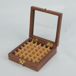 Caja de Perfume Rectangular de Madera MDF de Lujo, Fabricada a Mano, con Empaque Personalizado de Fábrica, para Cuidado de la Piel, Belleza, Medicina y Gafas - Product Image 6
